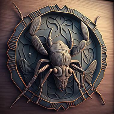 3D модель Polyrhachis festina (STL)